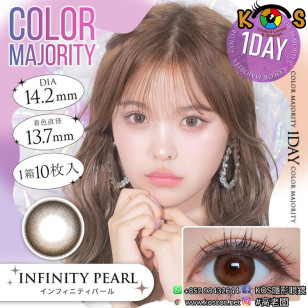 COLOR MAJORITY 1Day Infinity Pearl カラーマジョリティー インフィニティパール